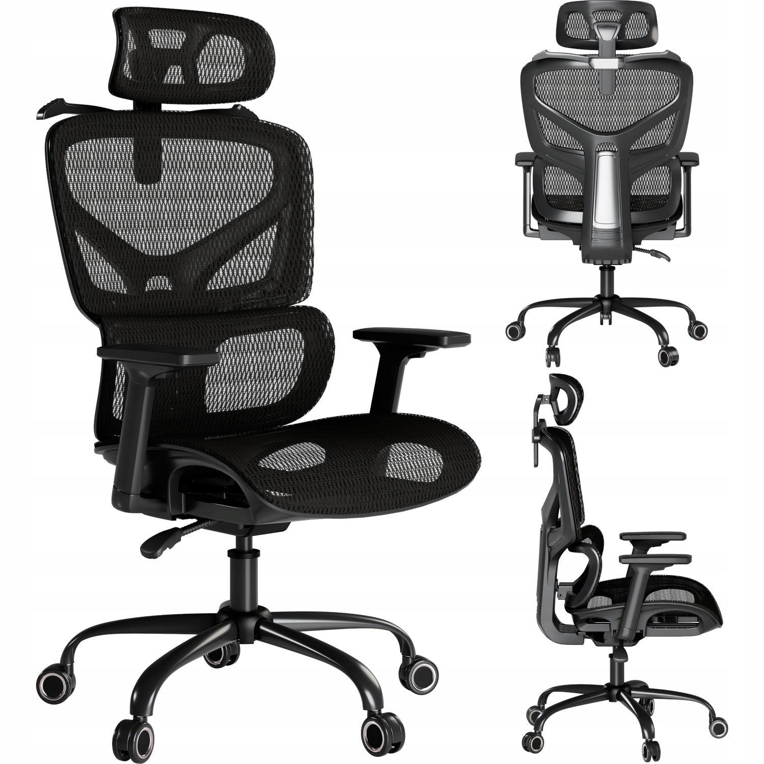 Mozos ERGO-V ergonomic office chair adjustable