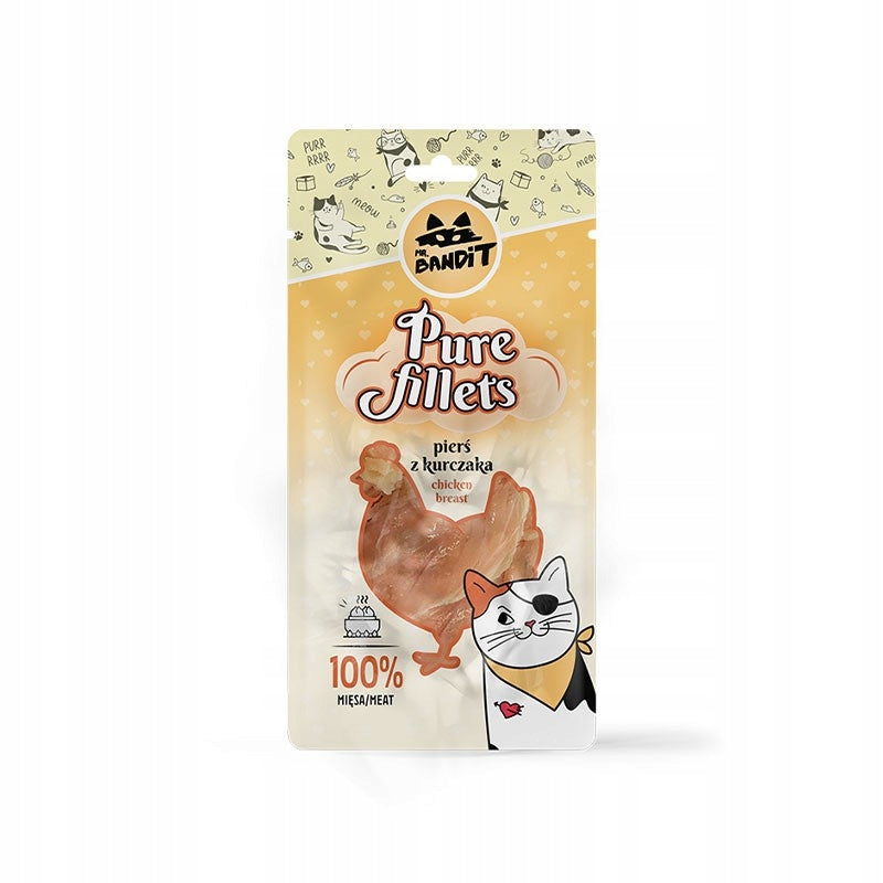 Mr. Bandit Cat - Pure Fillets Chicken Breast - 30g Manufacturer code MBC-01-9800