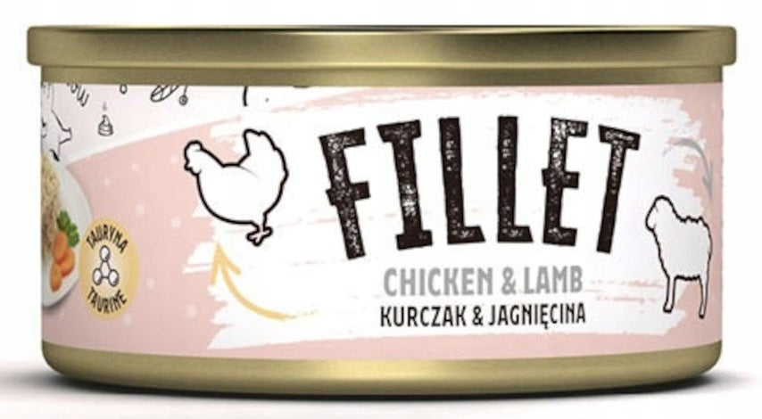 Mr. Bandit Fillet Wet Cat Food Chicken with Lamb 80g