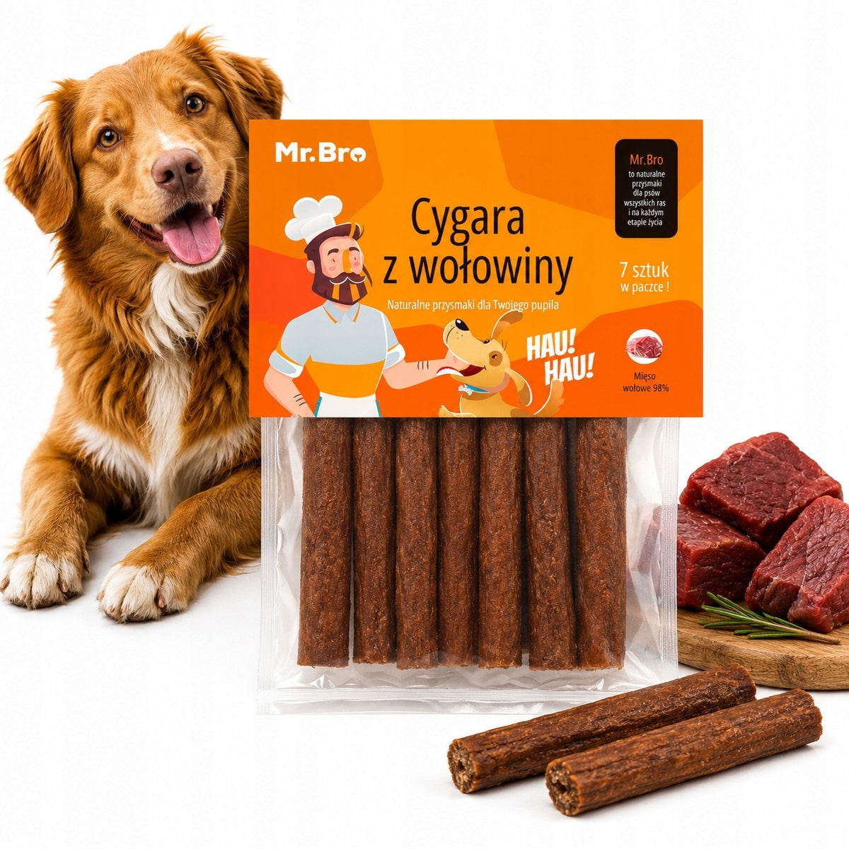 Mr. Bro Beef Cigars 7 pcs