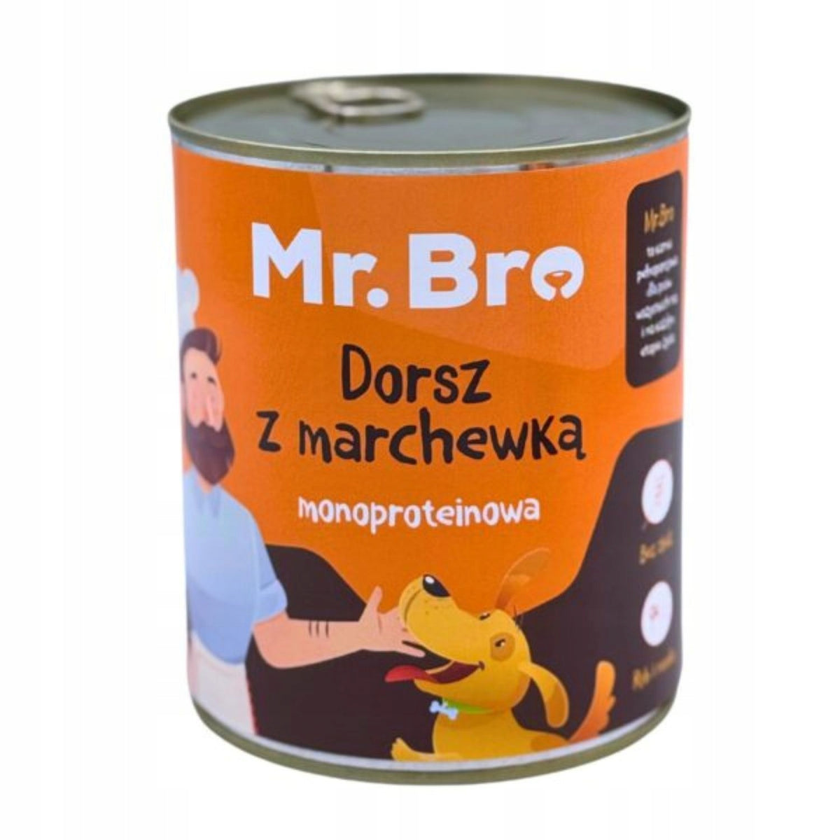 Mr. Bro Cod with Carrot 800g – Monoprotein