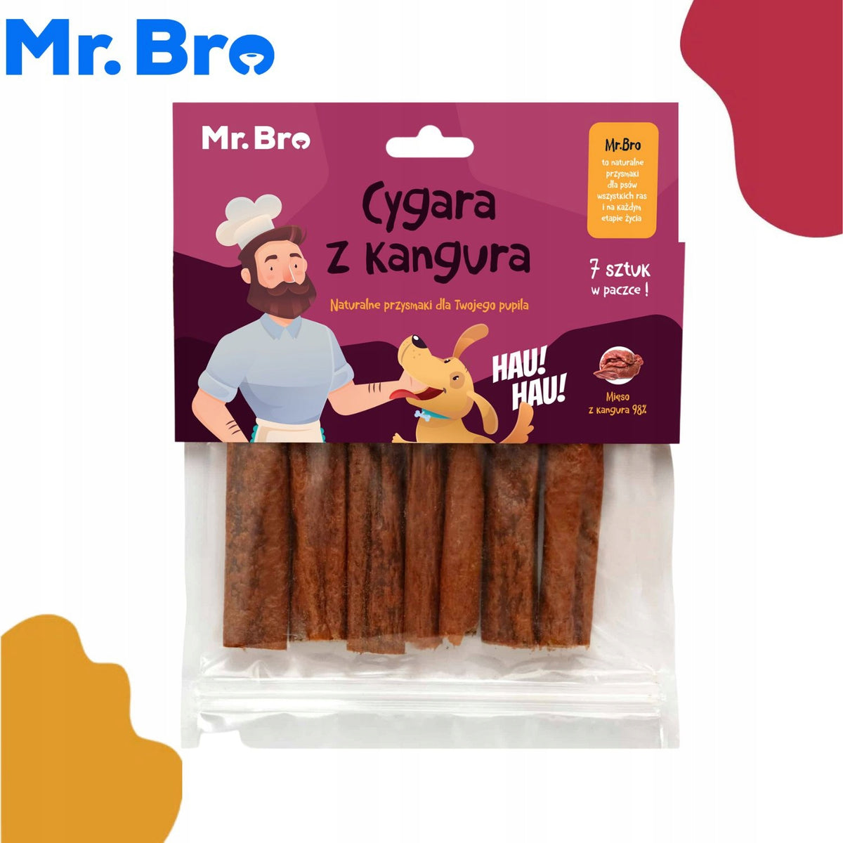 Mr.Bro Kangaroo Cigars Treat 98% Muscle Meat