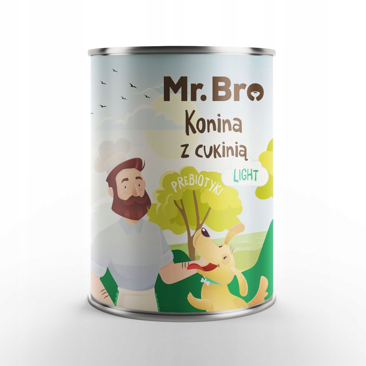 Mr. Bro LIGHT Konina with Zucchini with Prebiotics 400g
