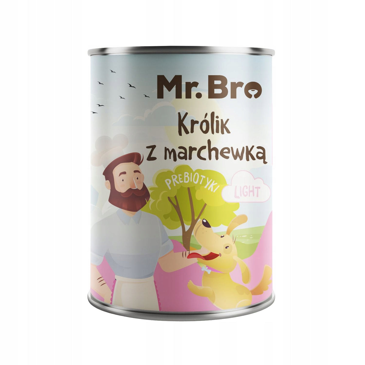 Mr. Bro Light Rabbit with Carrots with Prebiotics 400g