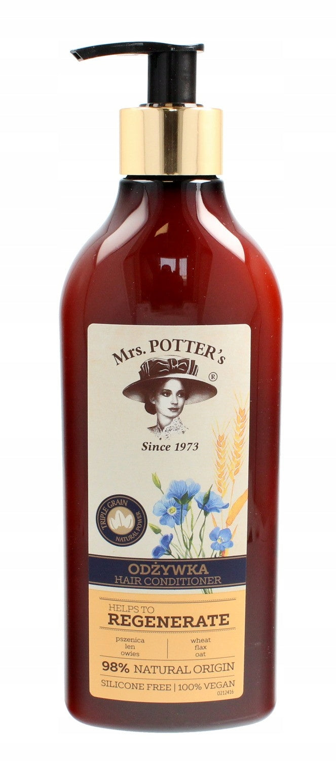 Haarspülung Mrs Potters Triple Grain Regenerate 390ml 
