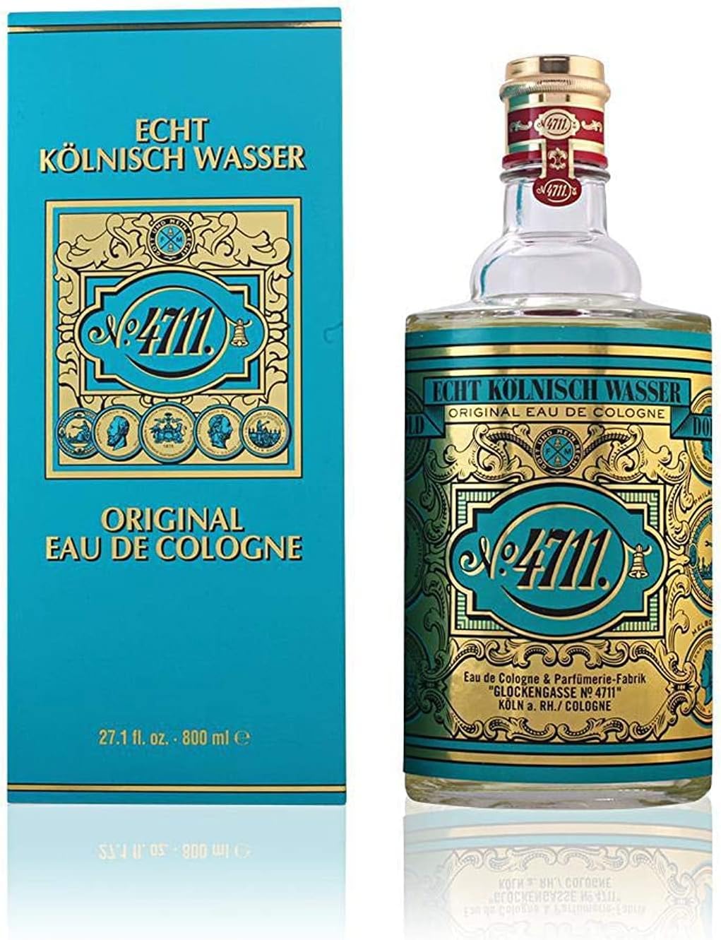Muelhens 4711 For Men Eau De Cologne Splash 27.1 Fl.Oz