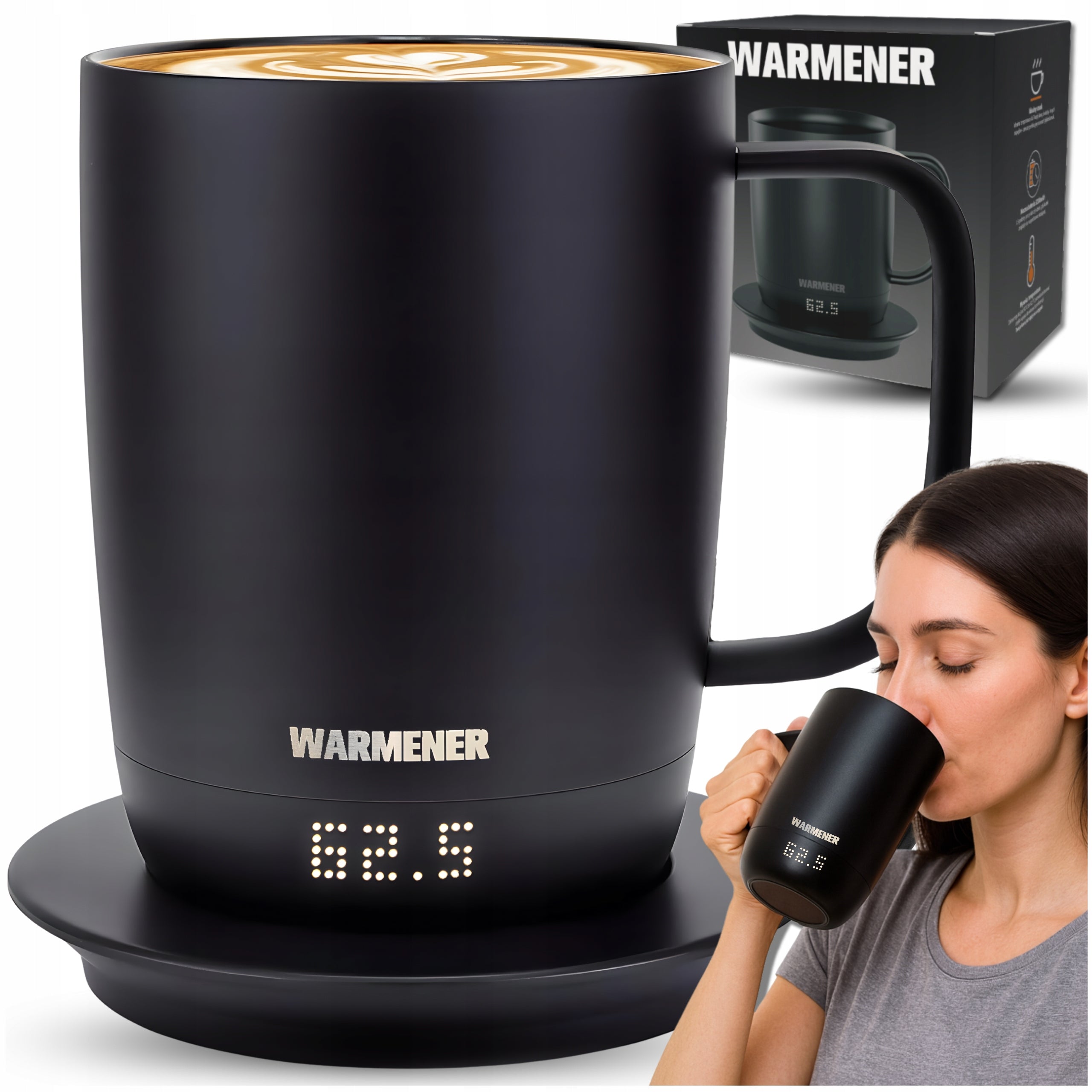 Mug Heated SMART Coffee Warmer Tea Office USB for GIFT