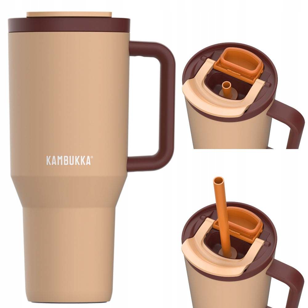 Mug with straw Kambukka 950ml Rio thermal mug, gift box Manufacturer code 11-08001