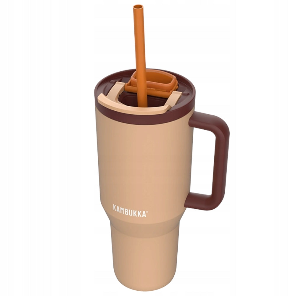 Mug with straw Kambukka 950ml Rio thermal mug, gift box Packaging status original