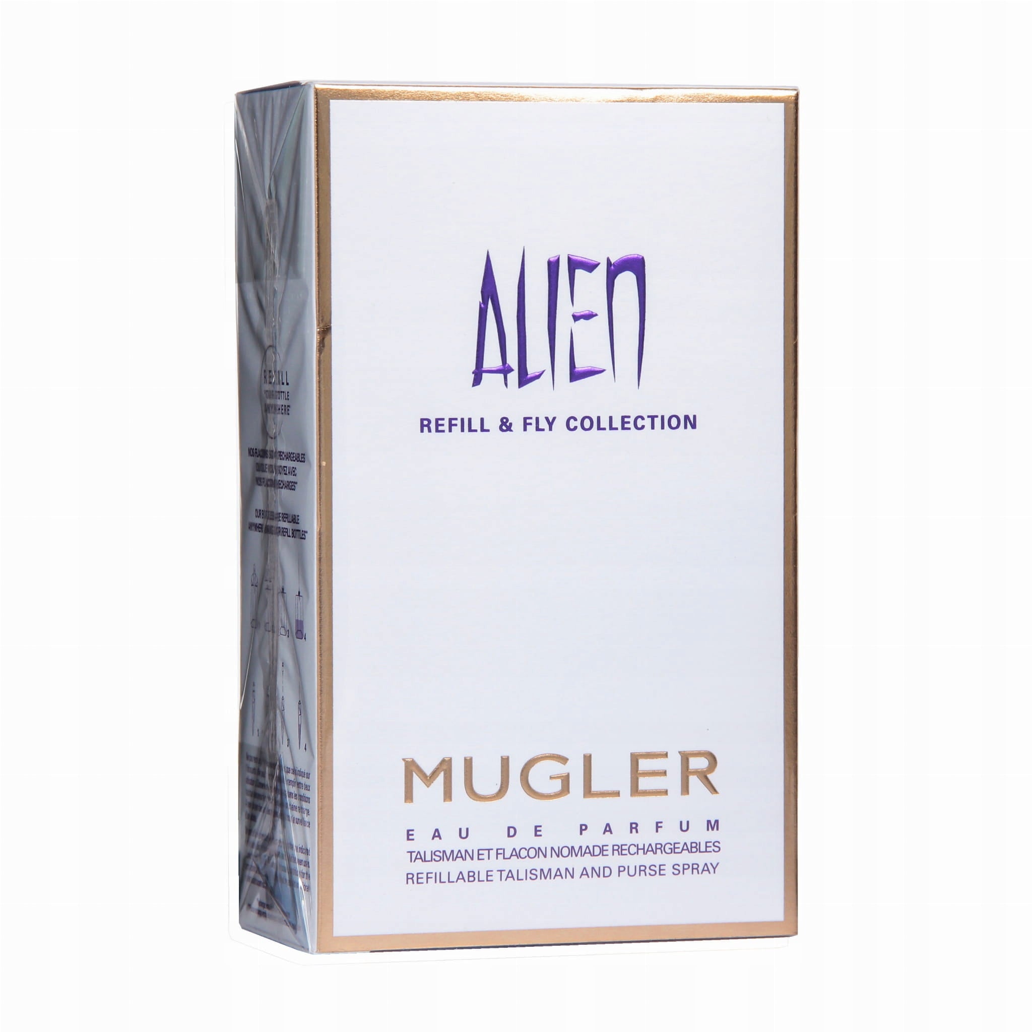 Mugler Alien 90ml Eau de Parfum+10ml Eau de Parfum Set components purse spray eau de parfum