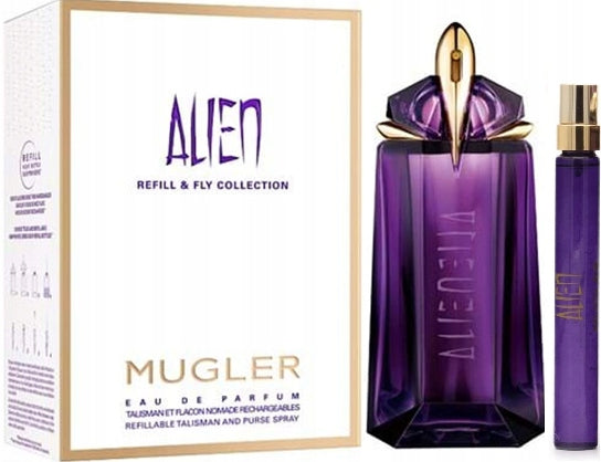 Mugler Alien Eau de Parfum 10ml Refillable + Eau de Parfum 90ml Refillable