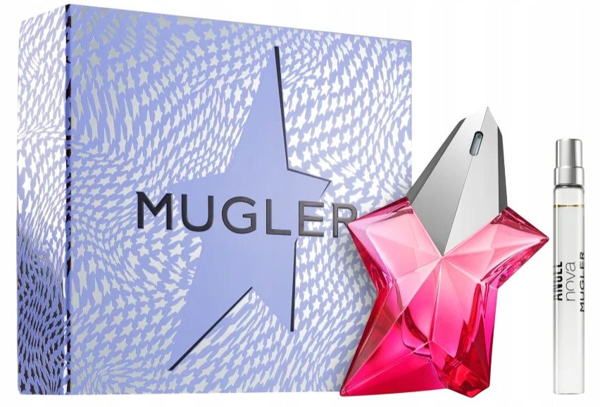 Mugler Angel Nova EDP 50ml + Perfume 10ml Refillable Gift Set
