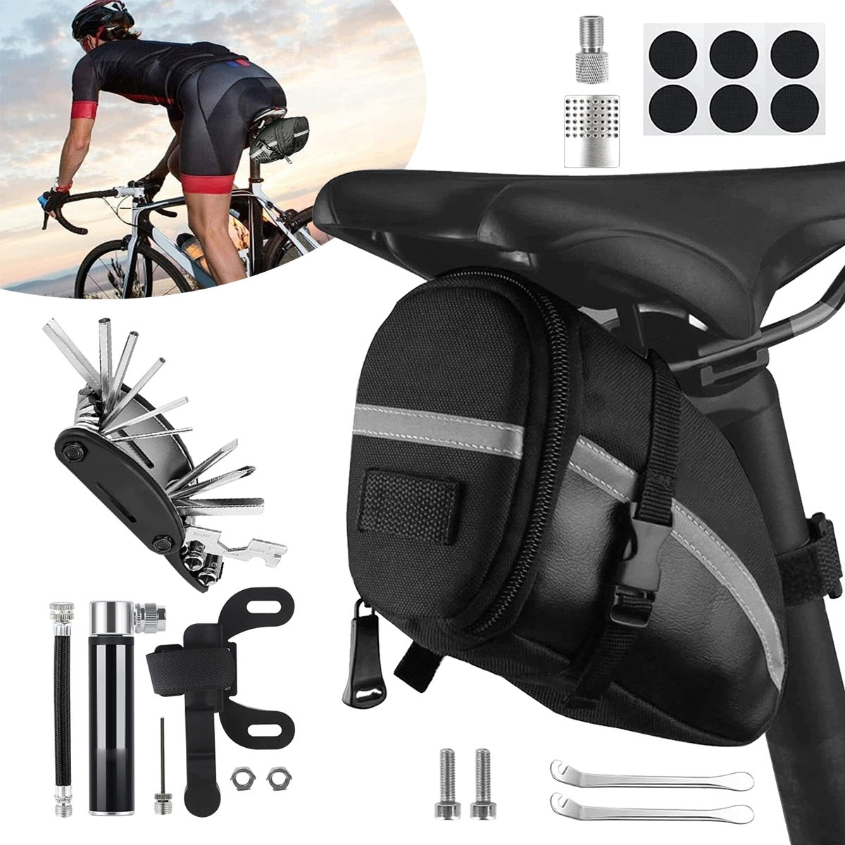 Multi Bike Key Set 16 in 1 Multifunctional Tools