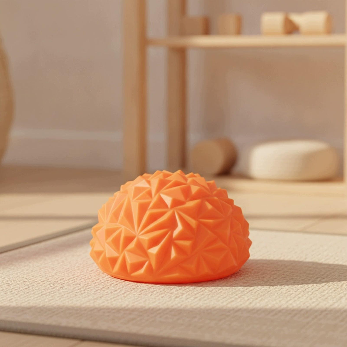 Multi Functional Half Stability Ball | space saving Saving Design, Yellow Brand no brand