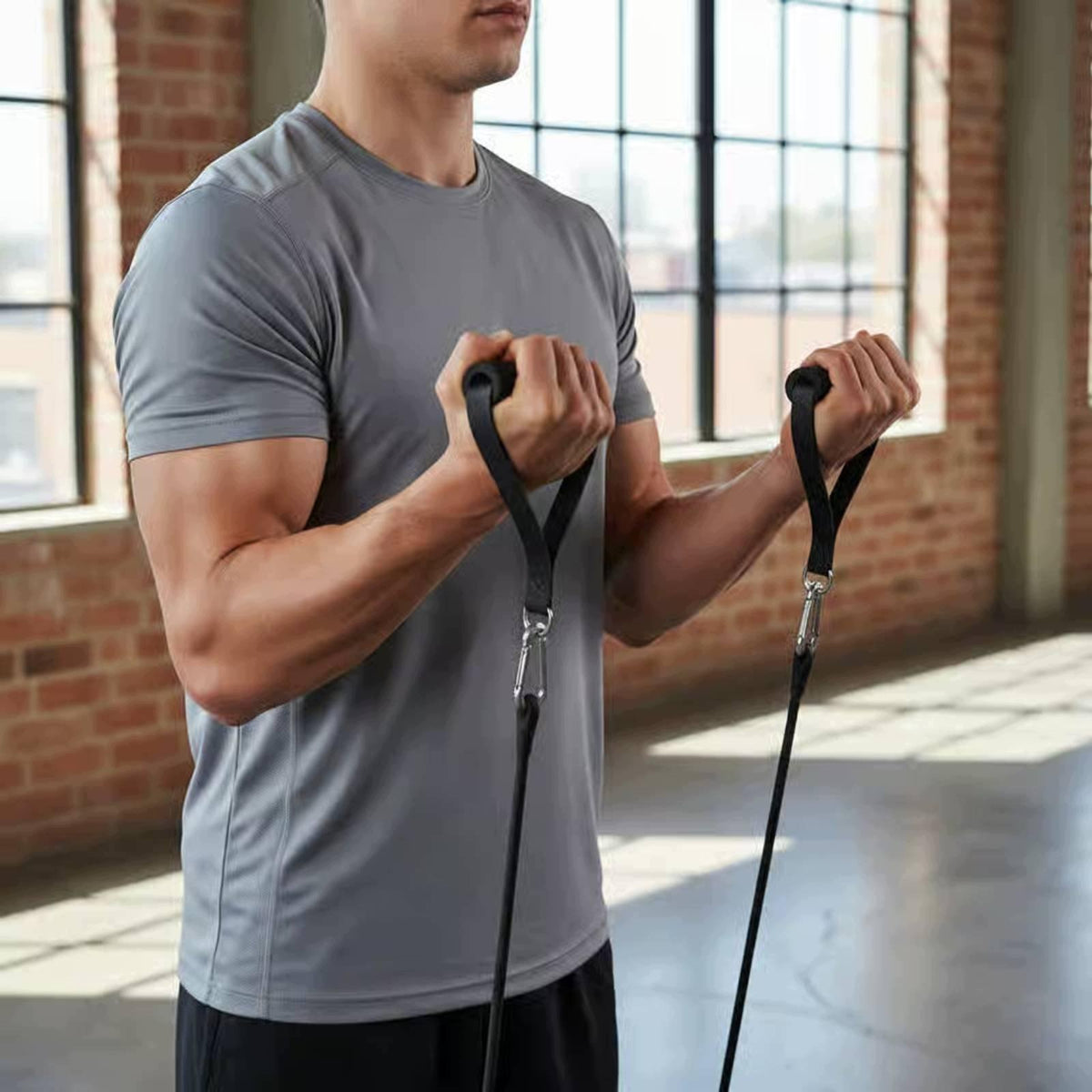 Multi Level Resistance Training Band Equipped with 42KG W Door Buckle Packaging status original
