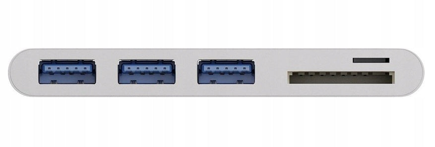 Multi USB-C Adapter - 3x USB-A + MicroSD+SD/MCC Goobay White Manufacturer code 62097