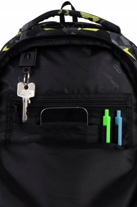 Multi-chamber school backpack CoolPack JERRY dino DINOPARK Brand CoolPack