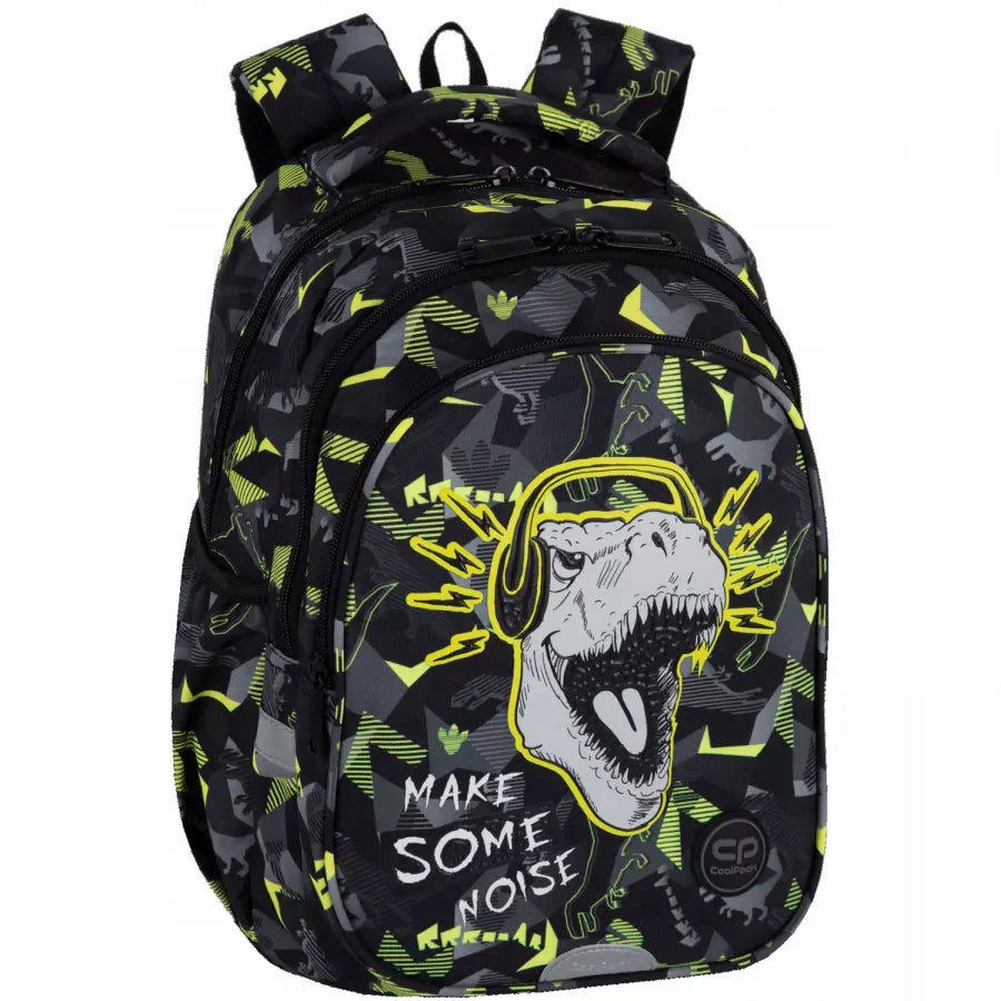 Multi-chamber school backpack CoolPack JERRY dino DINOPARK