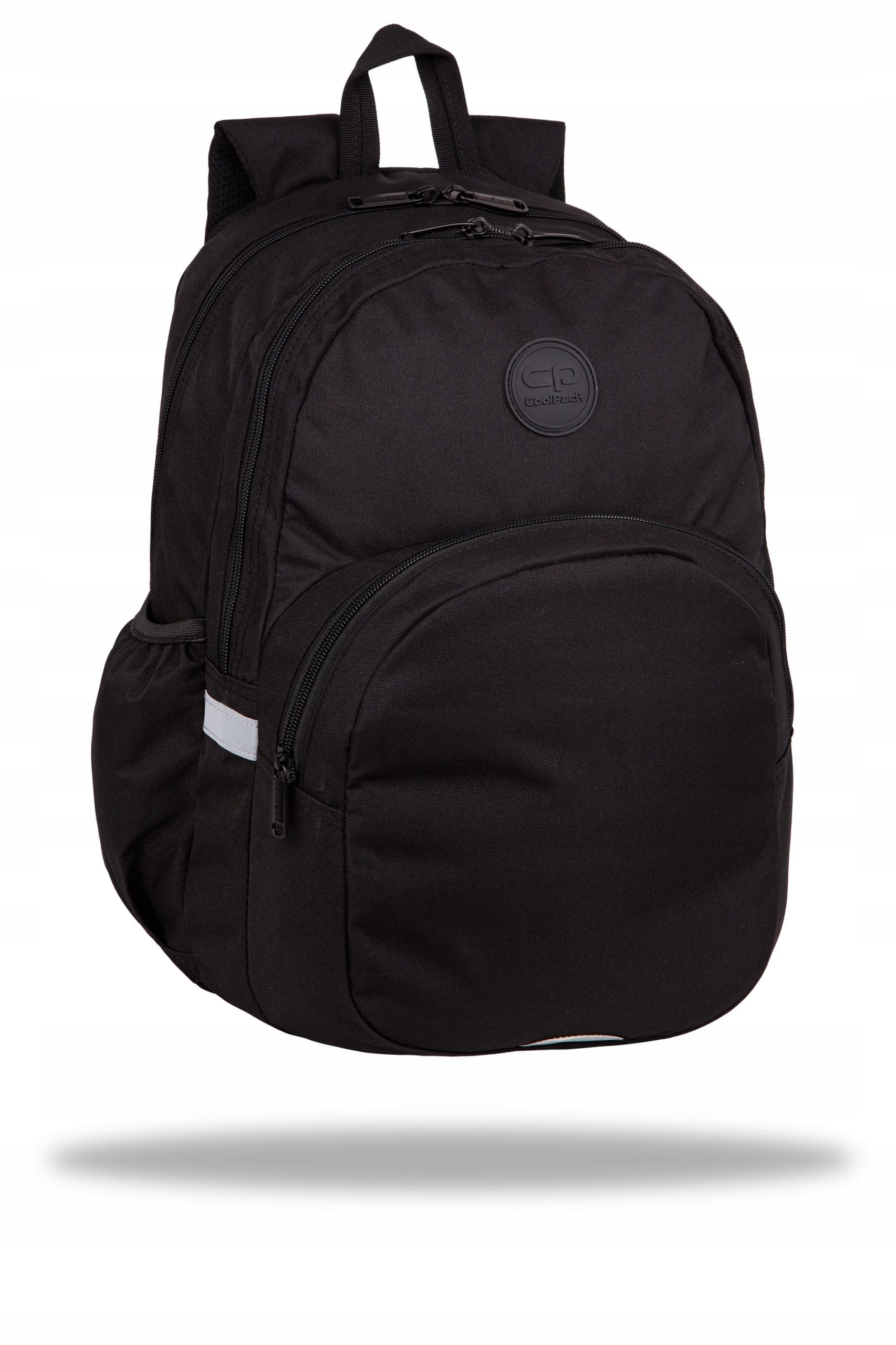 Multi-chamber school backpack CoolPack RIDER Rpet4 black Manufacturer code F059641