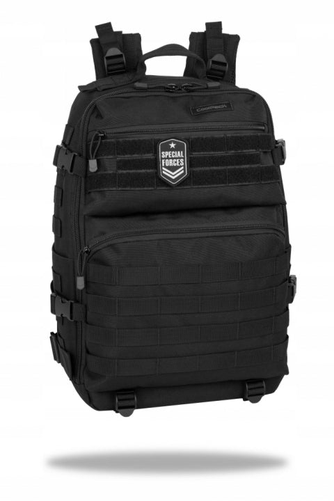 Multi-chamber school backpack CoolPack black 20 l