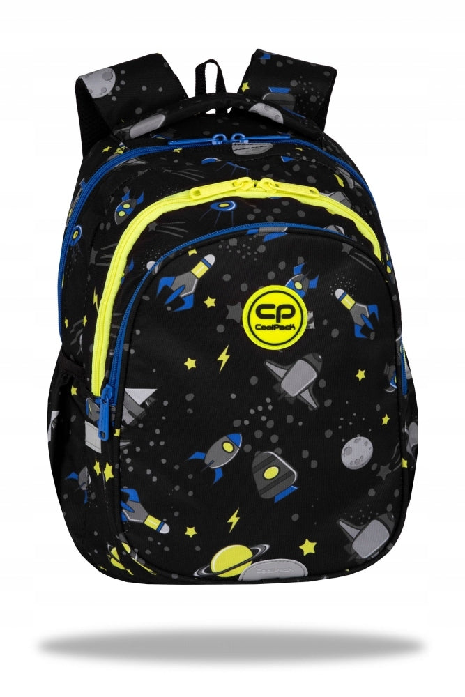 Multi-chamber school backpack CoolPack black 21 l