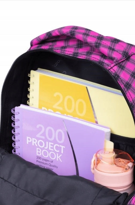 Multi-chamber school backpack CoolPack pink JERRY BUDDY Manufacturer code F029959