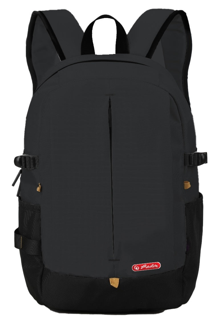 Multi-chamber school backpack Herlitz graphite 26 l