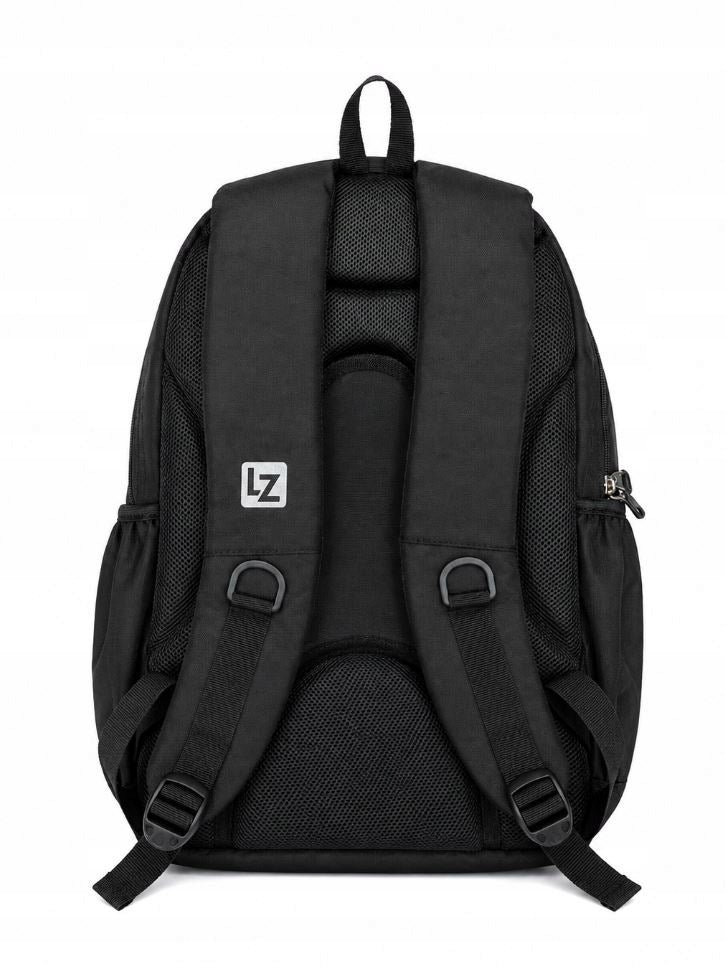 Multi-chamber school backpack LOOZZ black Manufacturer code MŁODZIEŻOWY PREMIUM LOOZZ CLASSIC BLACK