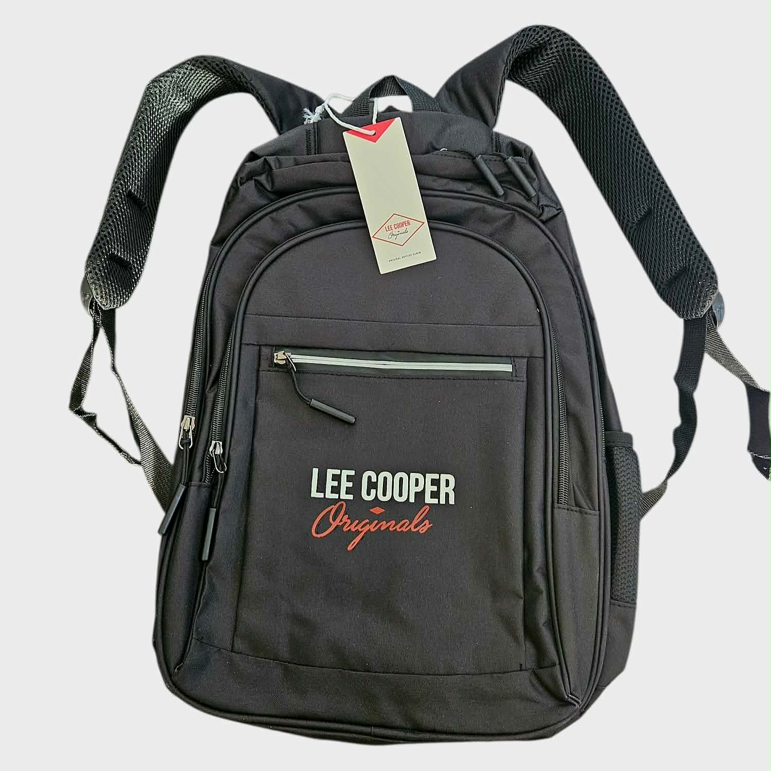 Multi-chamber school backpack Lee Cooper black Manufacturer code 5901479639423