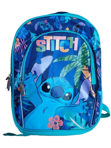 Multi-chamber school backpack Lilo and Stitch St. Majewski multicolor 22 l