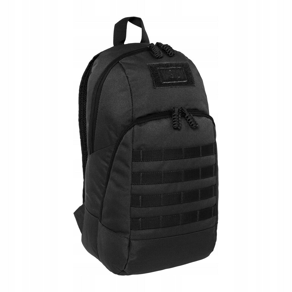 Multi-chamber school backpack Magnum black 15 l