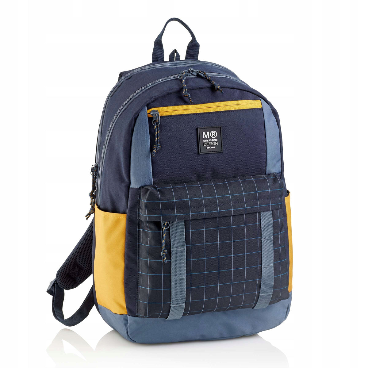 Multi-chamber school backpack Miquelrius black 28 l three-chamber