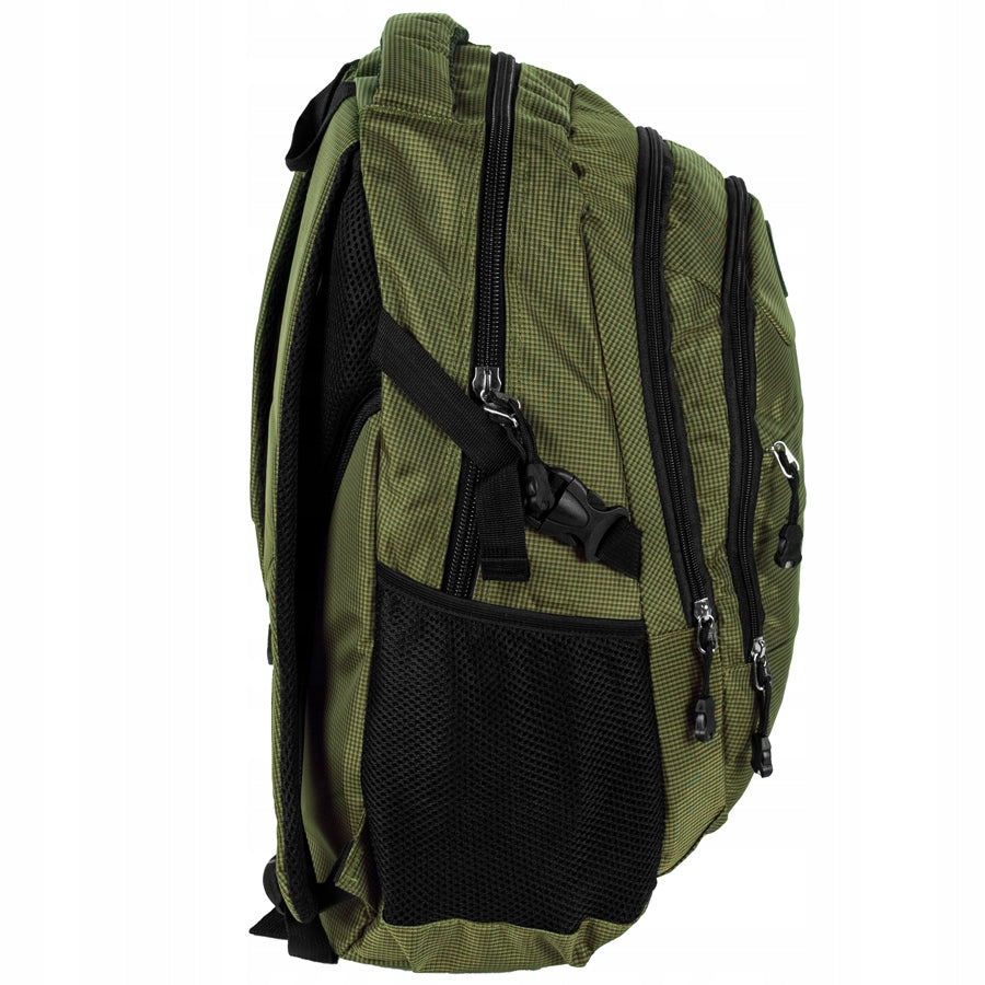 Multi-chamber school backpack Paso green 35 l EAN (GTIN) 5903162113838