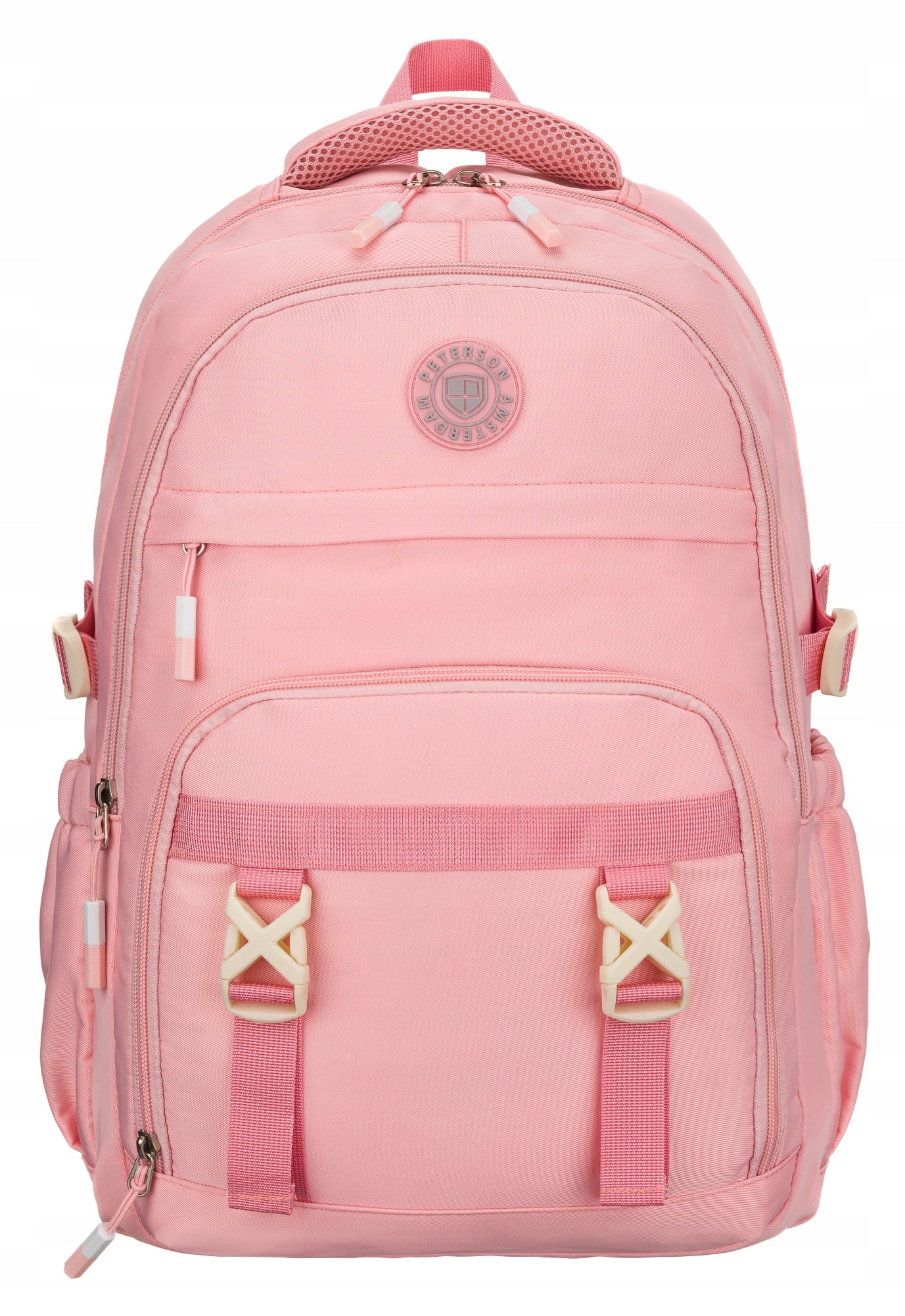 Multi-chamber school backpack Peterson pink 26 l Brand Peterson
