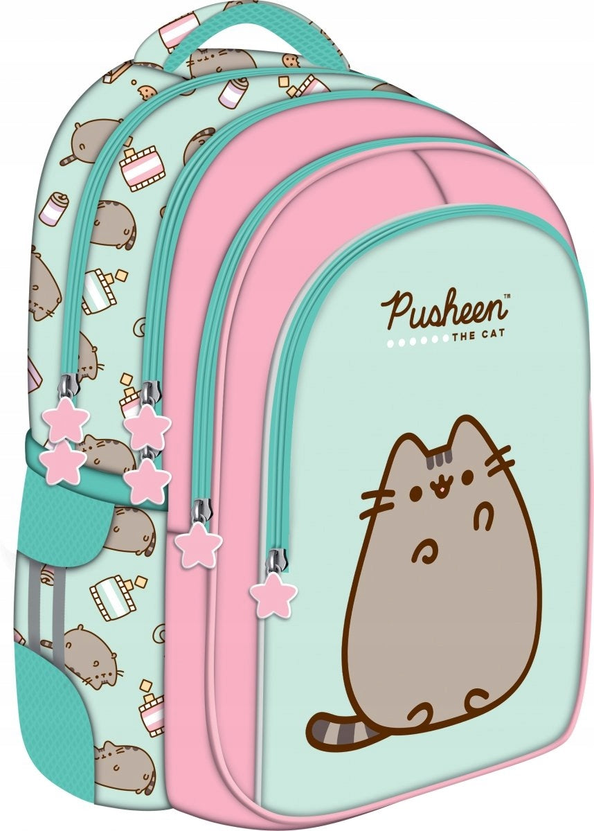 Multi-chamber school backpack Pusheen St. Majewski 22 l
