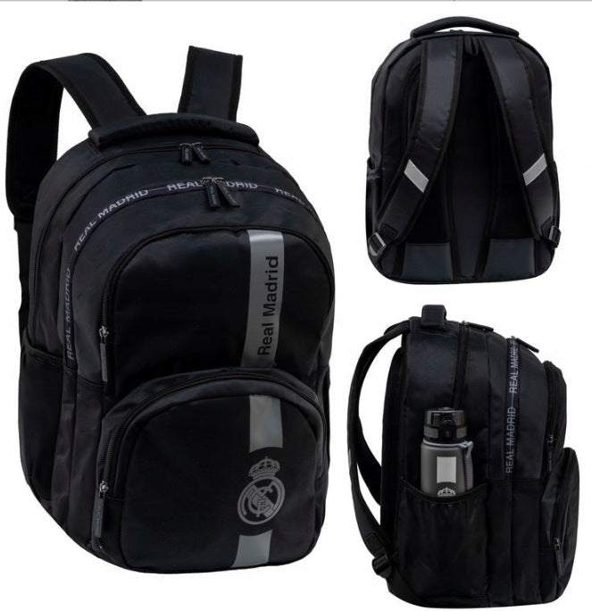 Multi-chamber school backpack Real Madrid Astra black 20 l Manufacturer code 502026059