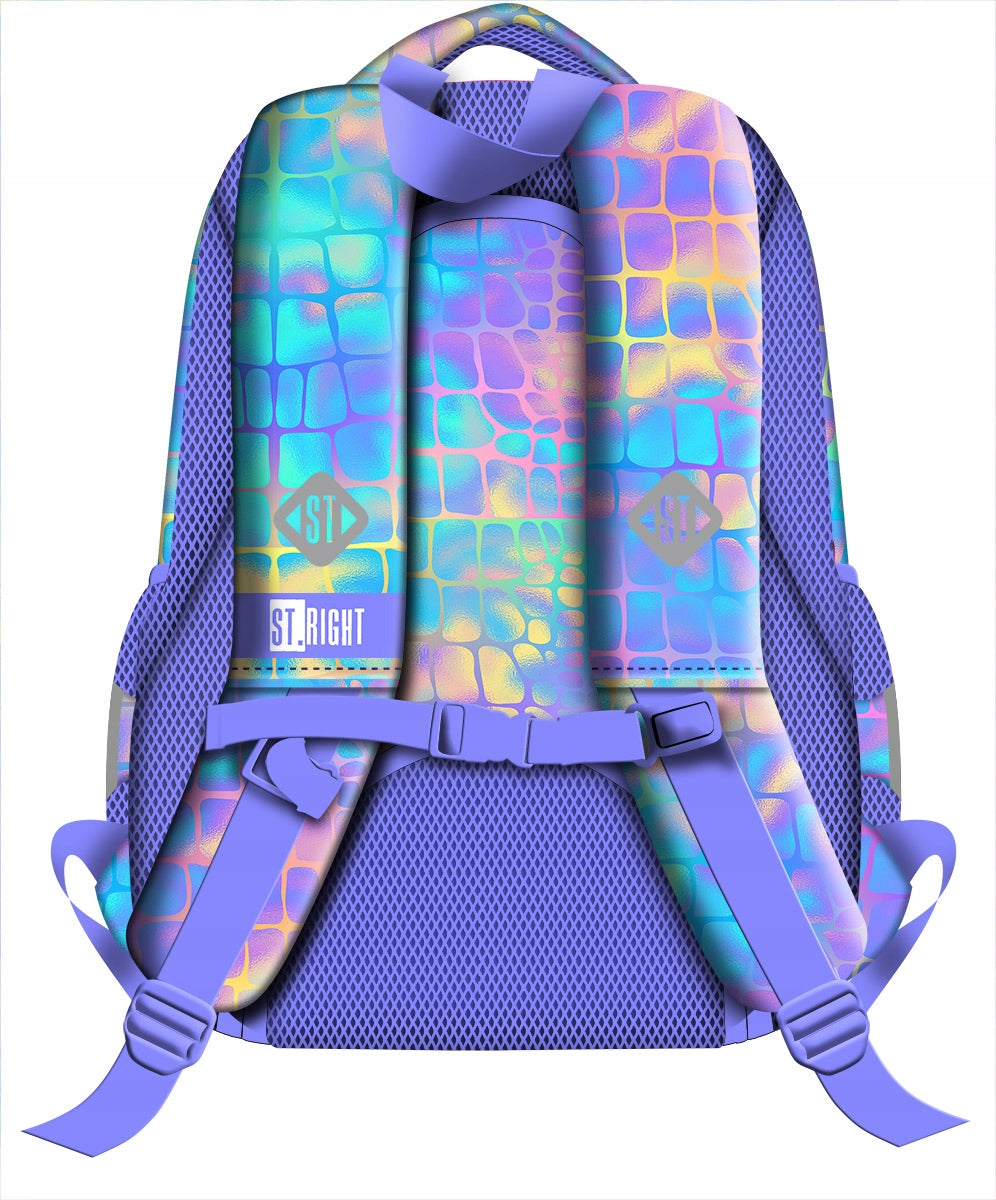 Multi-chamber school backpack St.Right multicolor 20 l Manufacturer code 0799254969477