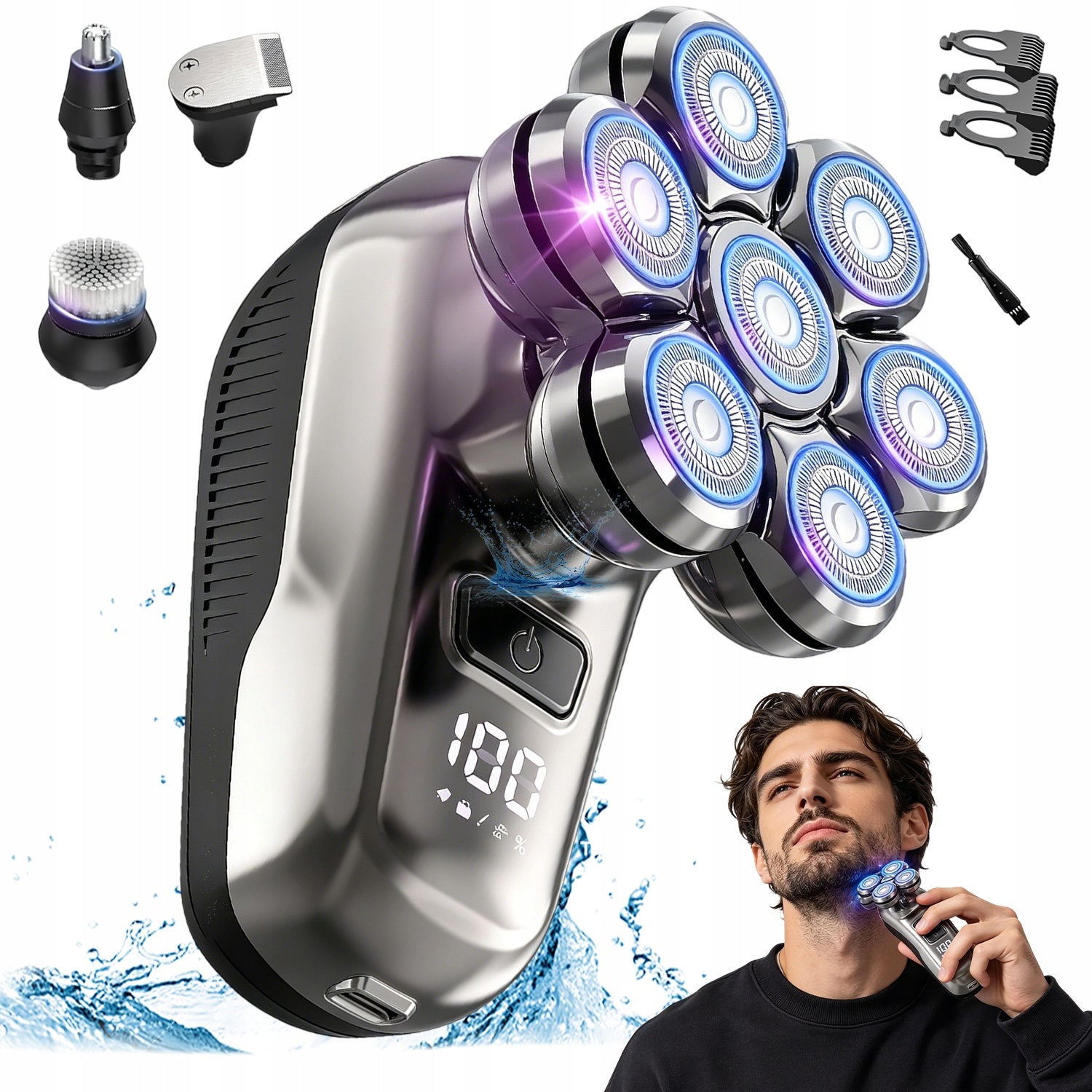 Multi-functional Electric Shaver - Perfect Gift for Husband & Boyfriend