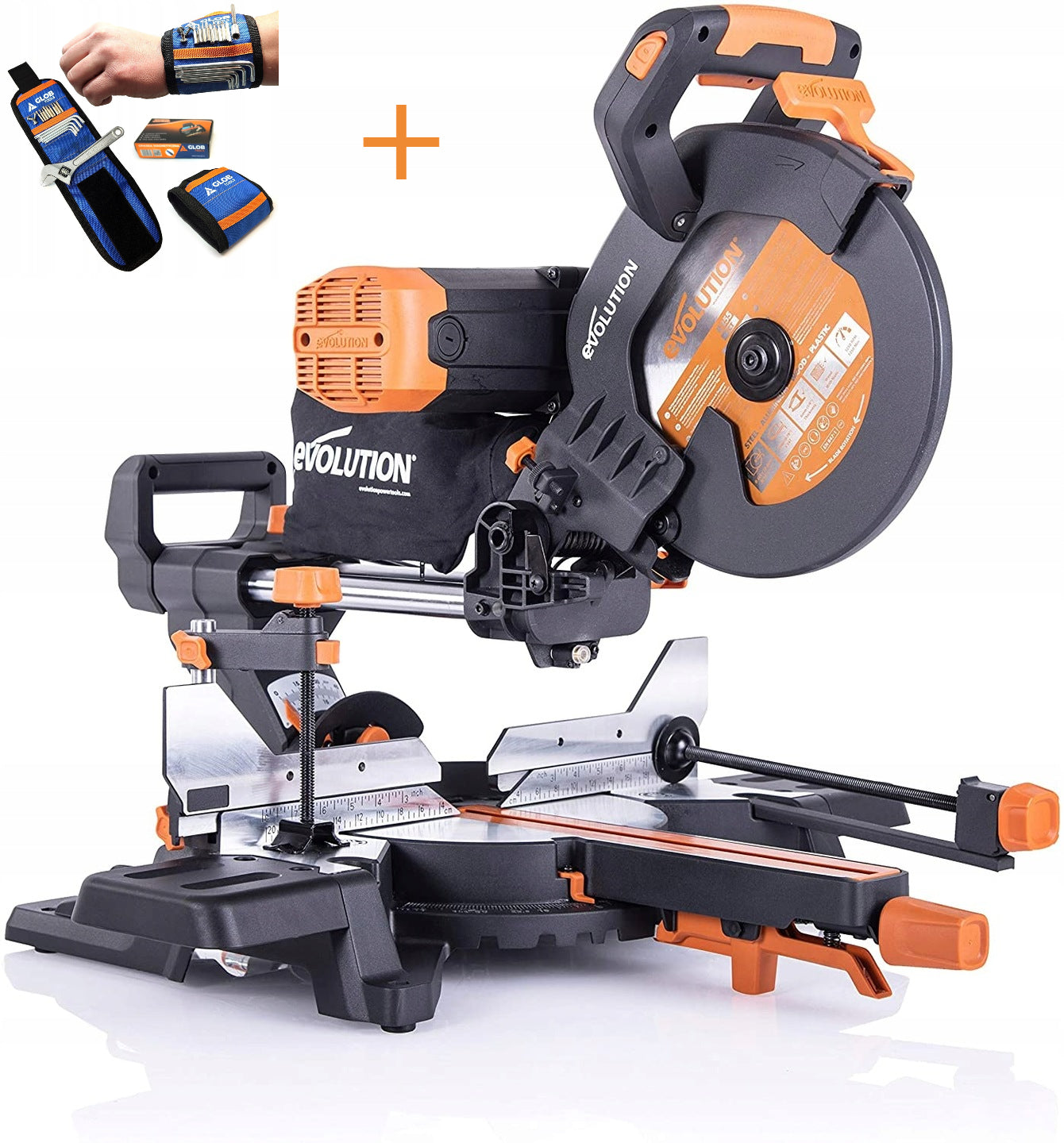 Multi-purpose slash with feed EVOLUTION R255SMS-DB+ TOP version + BAND
