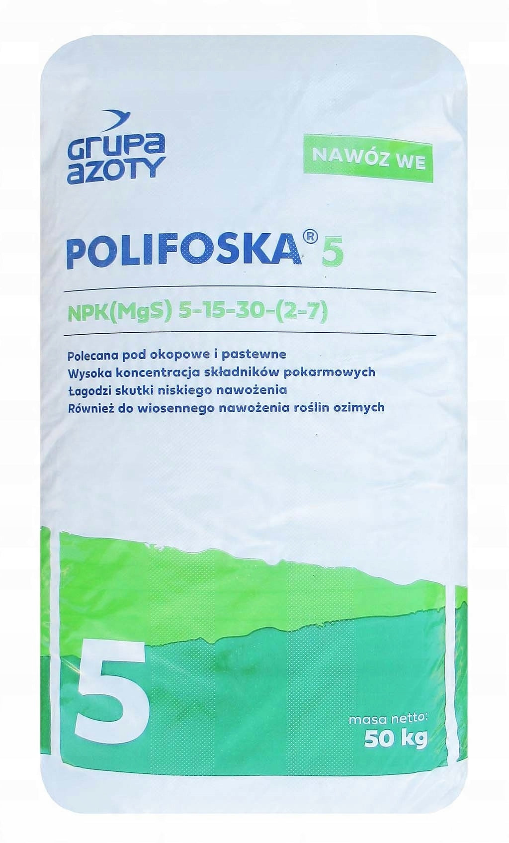Multicomponent fertilizer Polifoska 5 Grupa Azoty granules 20 kg Manufacturer code polifoska 5