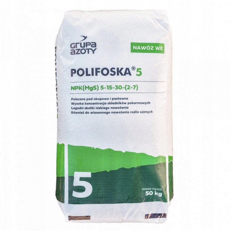 Multicomponent fertilizer Polifoska 5 Grupa Azoty granules 20 kg
