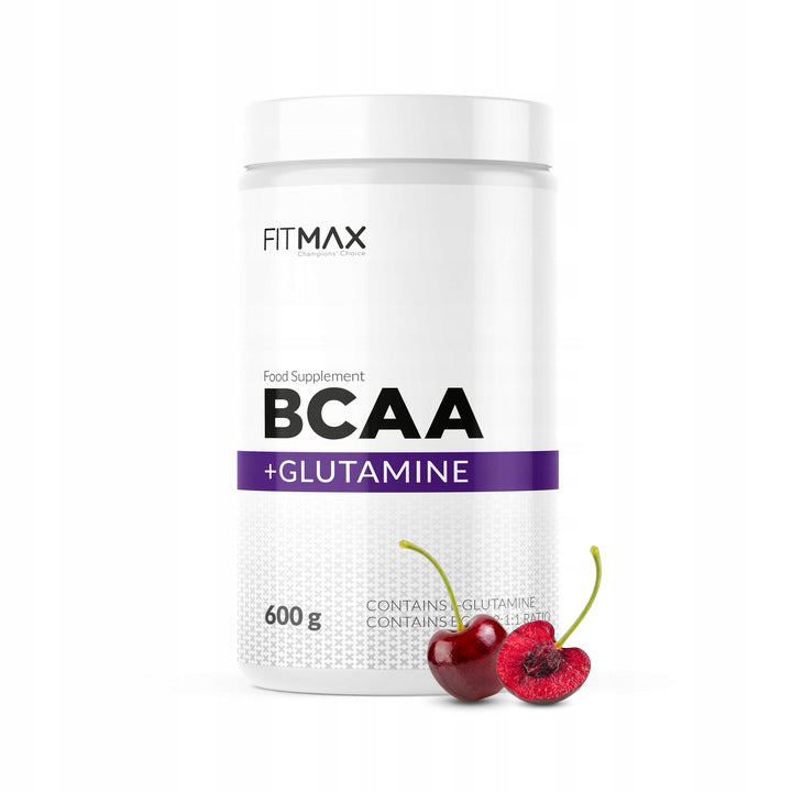 Multicomponent product BCAA + Glutamine Cherry FitMax 600 g cherry