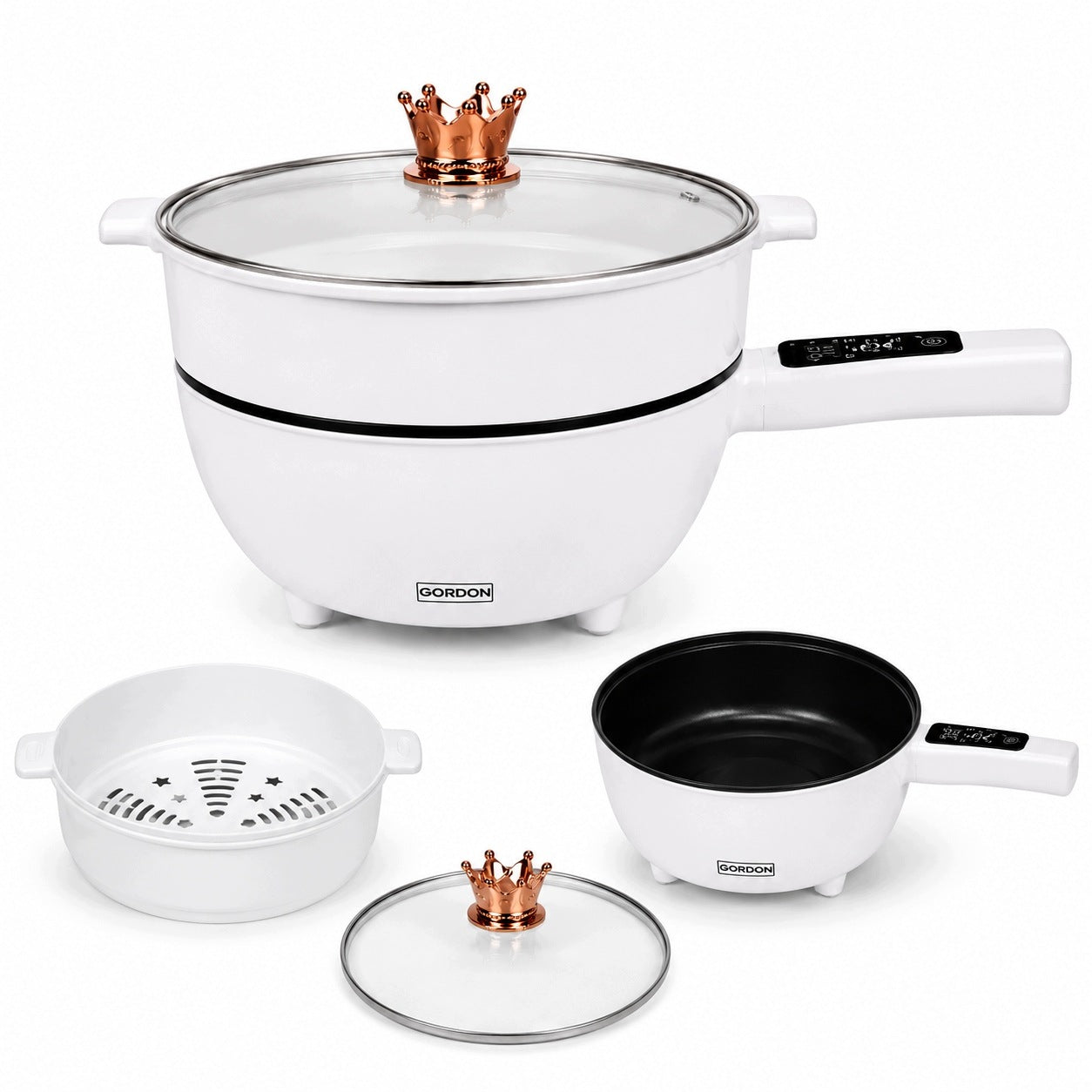 Multicooker Electric Pot 4L Steamer Multifunction Display 900W