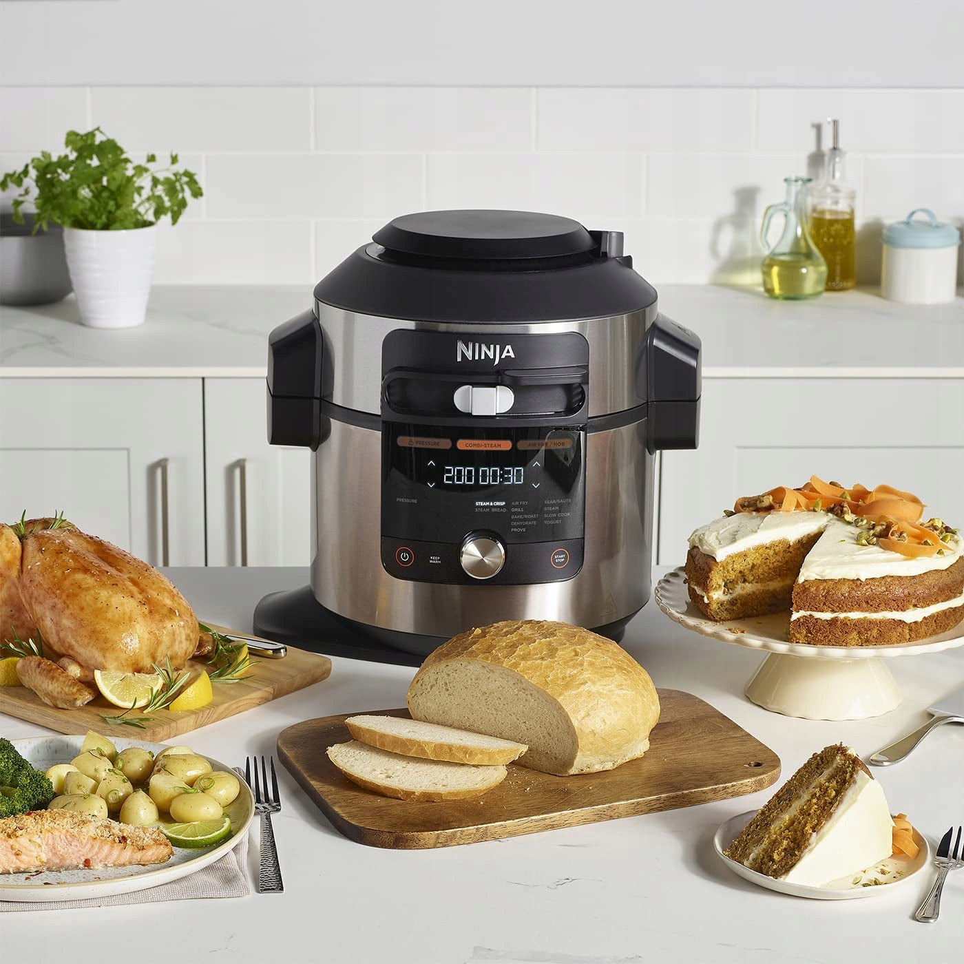 Multicooker NINJA Foodi SmartLid OL750EU 1760W 7,5L 14in1 + THERMOMETER Brand Ninja