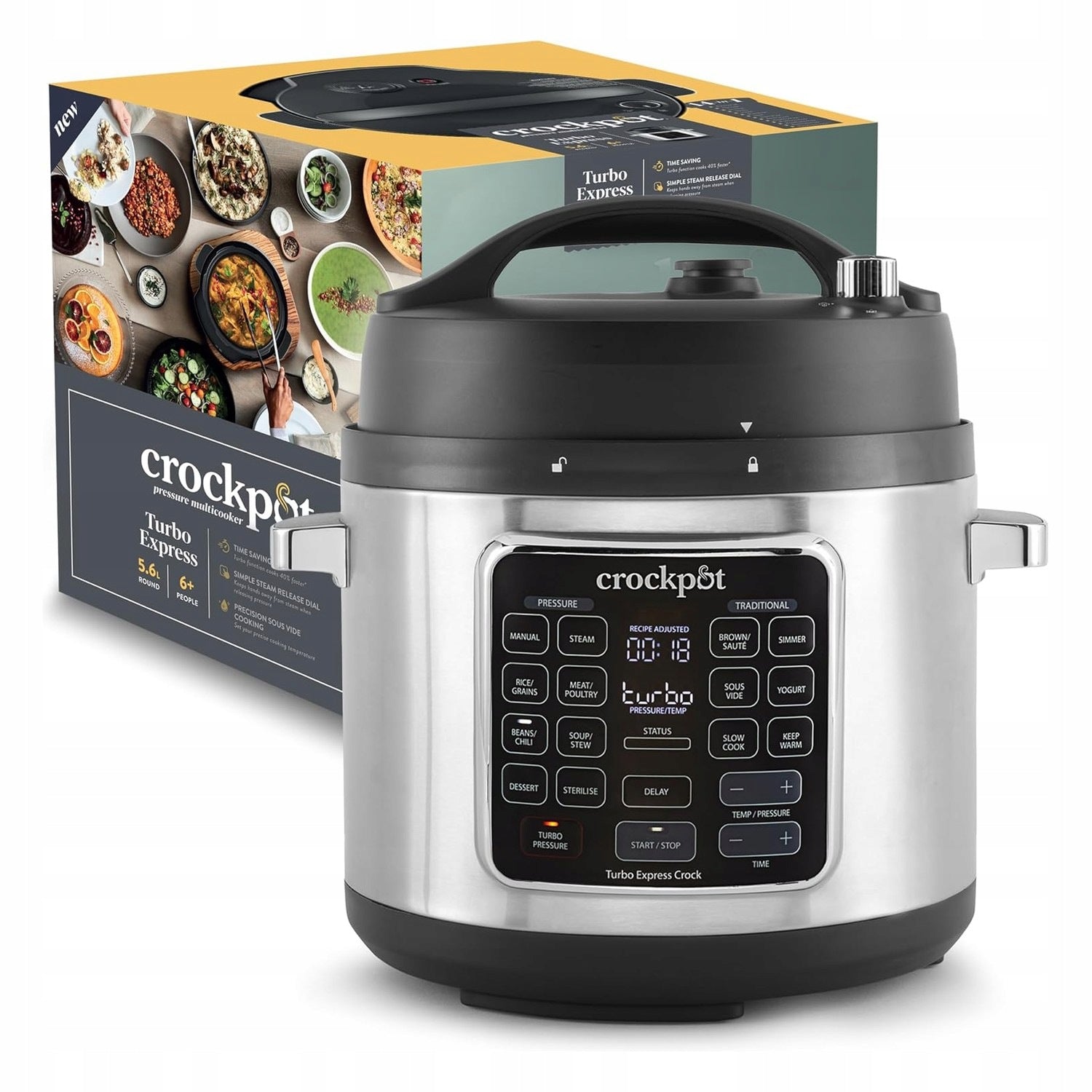 Multicooker Turbo Express 14 cooking options in 1 appliance