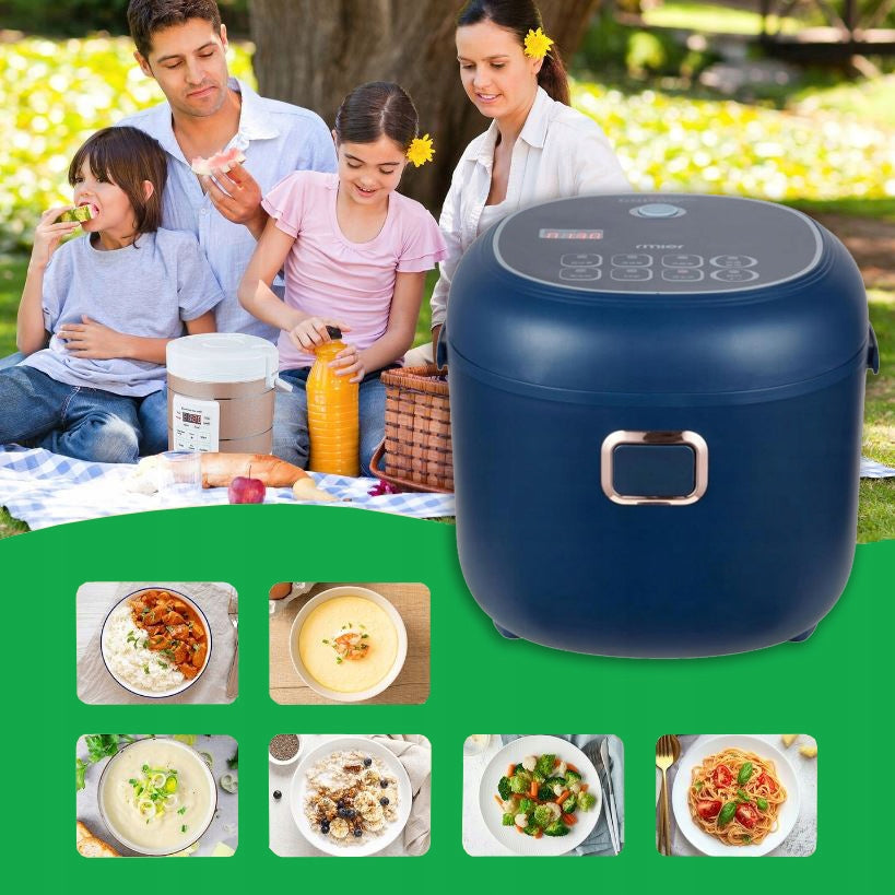 Multicooker tourist car rice cooker 2l 200W 12V 24V TIR BUS Packaging status original