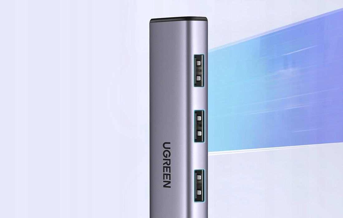 Multifunction HUB Adapter Splitter USB 3.0 - 3xUSB Ethernet RJ-45 USB-C Manufacturer code 535437273
