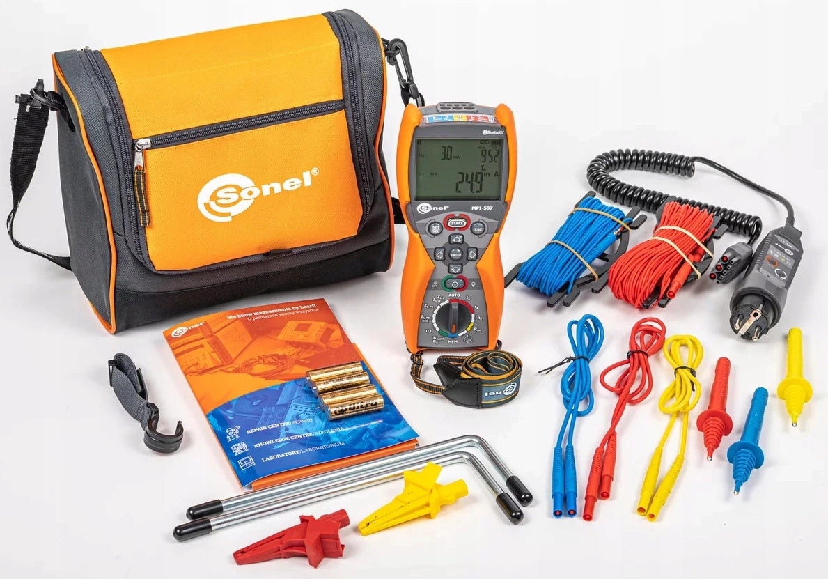 Multifunction Meter Kit with Accessories MPI-507 + Computer Program PE6 Packaging status original