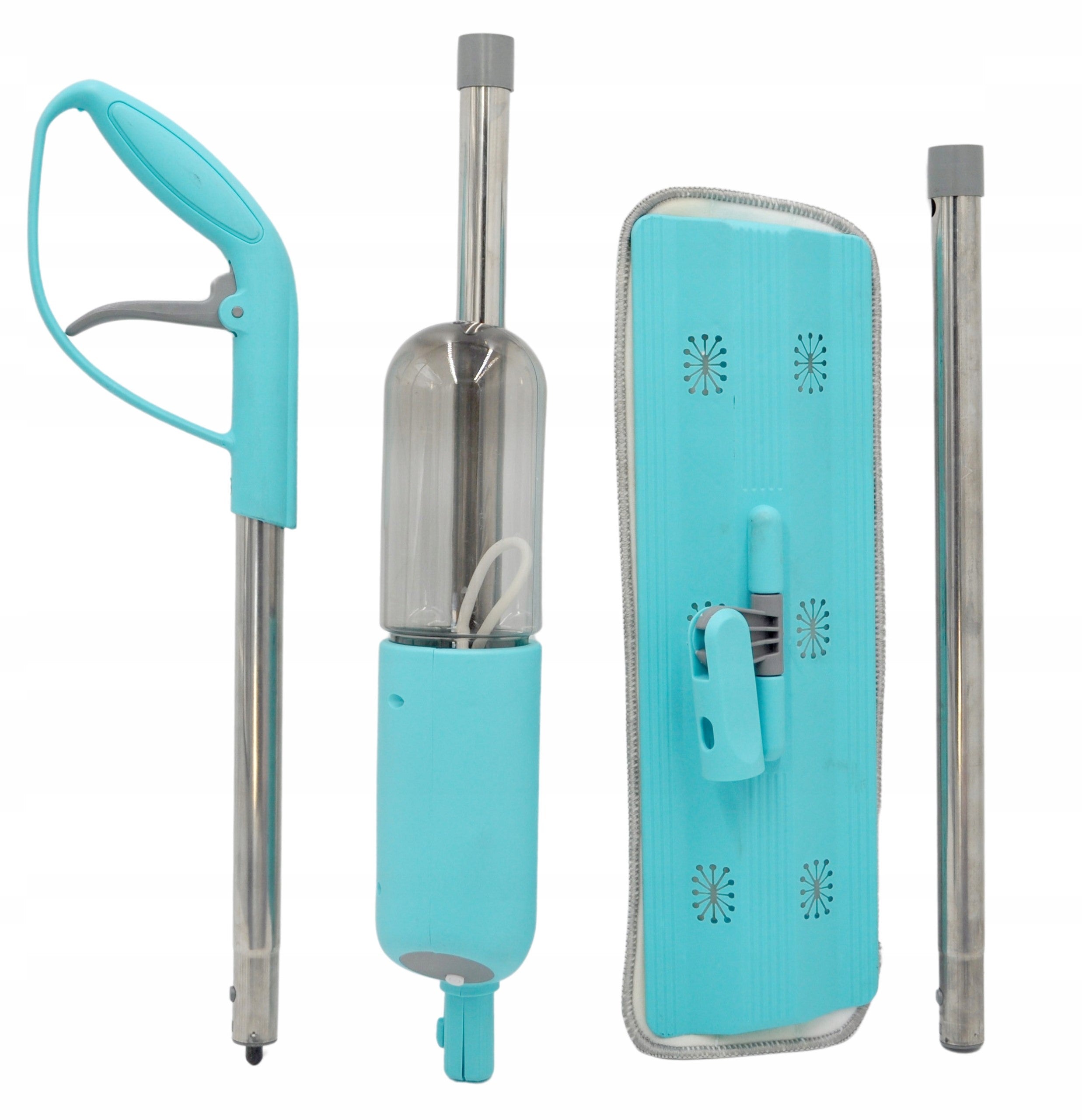 Multifunction Mop with Sprayer and Rotating Head Ideal for Floors, Packaging status original