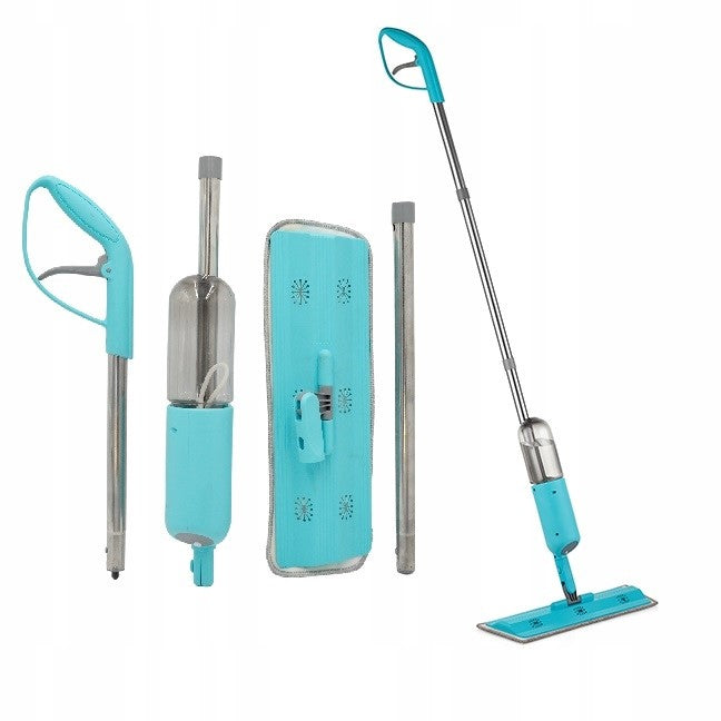 Multifunction Mop with Sprayer and Rotating Head Ideal for Floors,